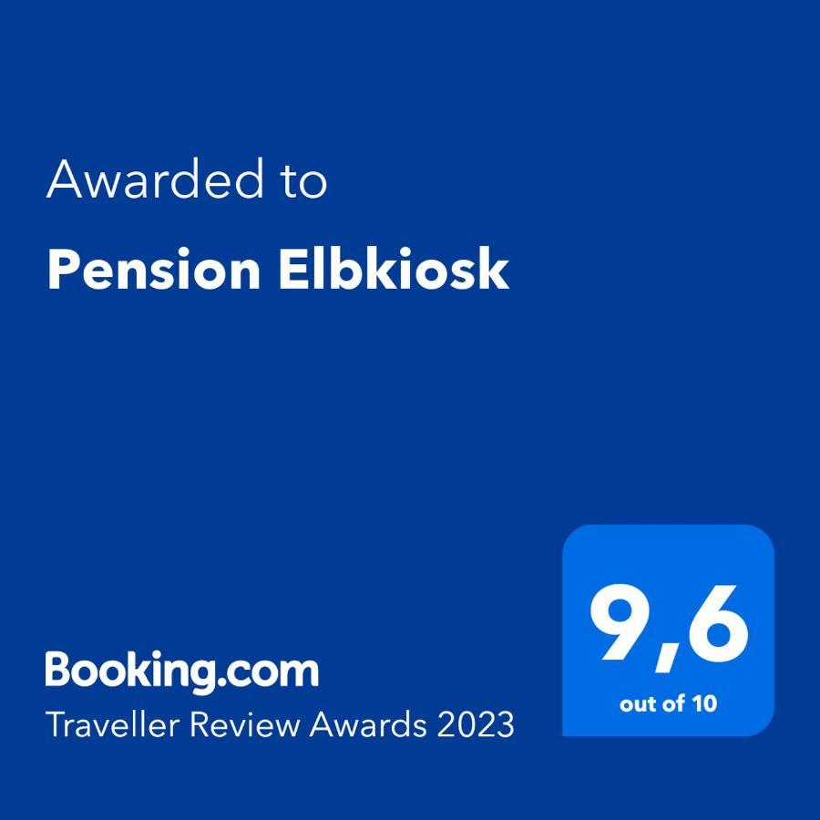 Pension Elbkiosk Kleinzadel Εξωτερικό φωτογραφία